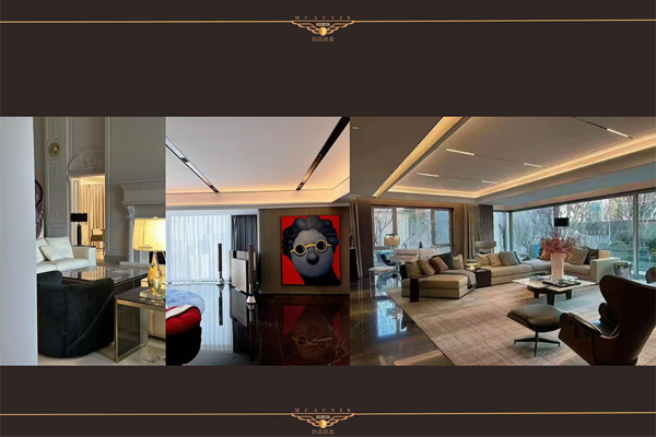 China Shenzhen Kingkey Huafu 850㎡ real scene Italian light luxury 2024